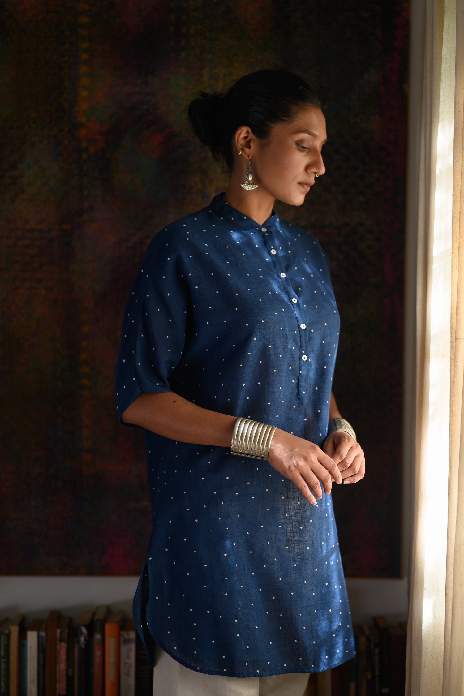 Short Kaftan | Tiny Dots
