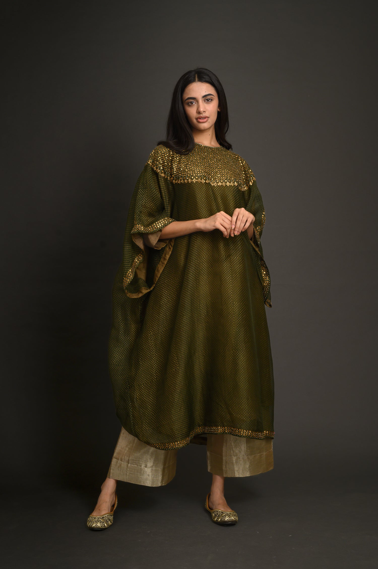 Chand Kaftan | Moss