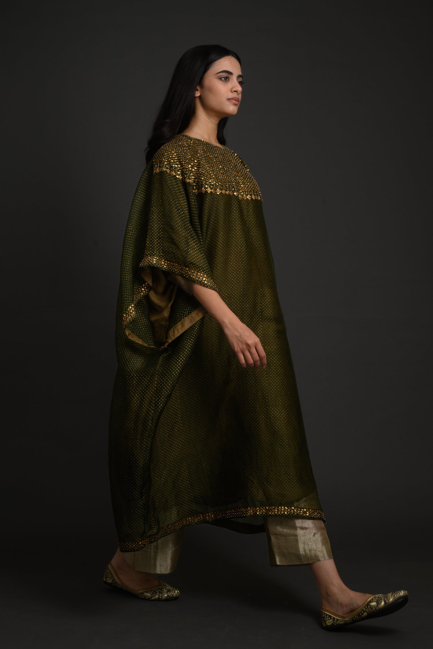 Chand Kaftan | Moss