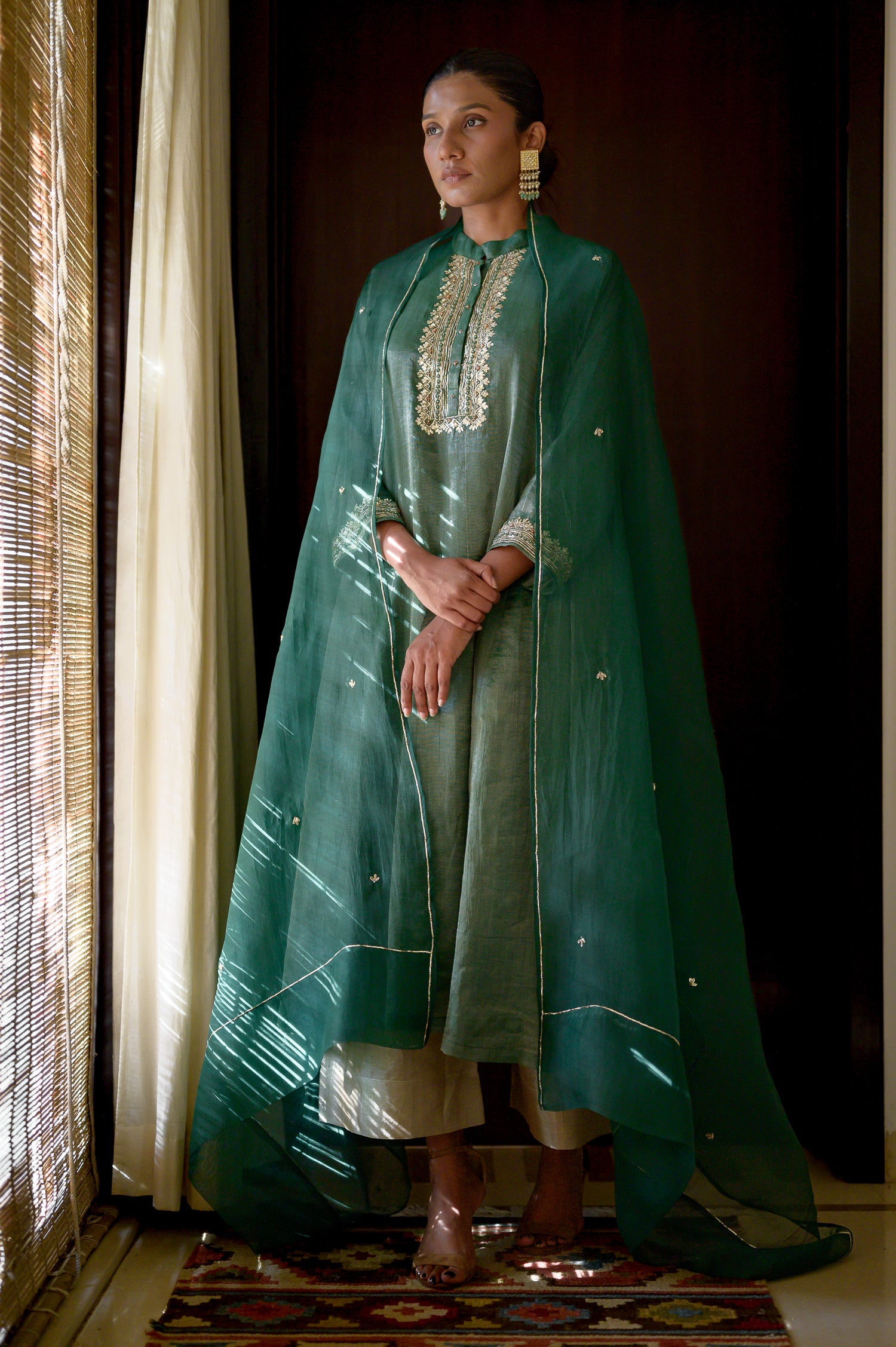 Bel Kurta | Emerald