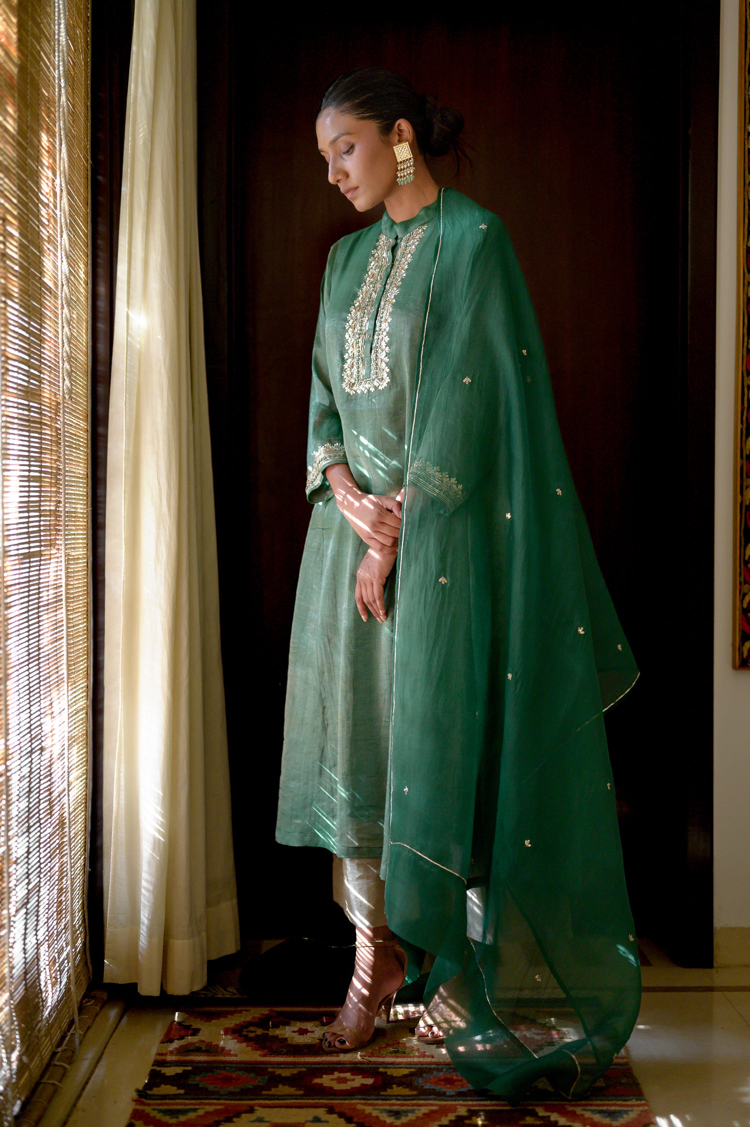 Bel Kurta | Emerald