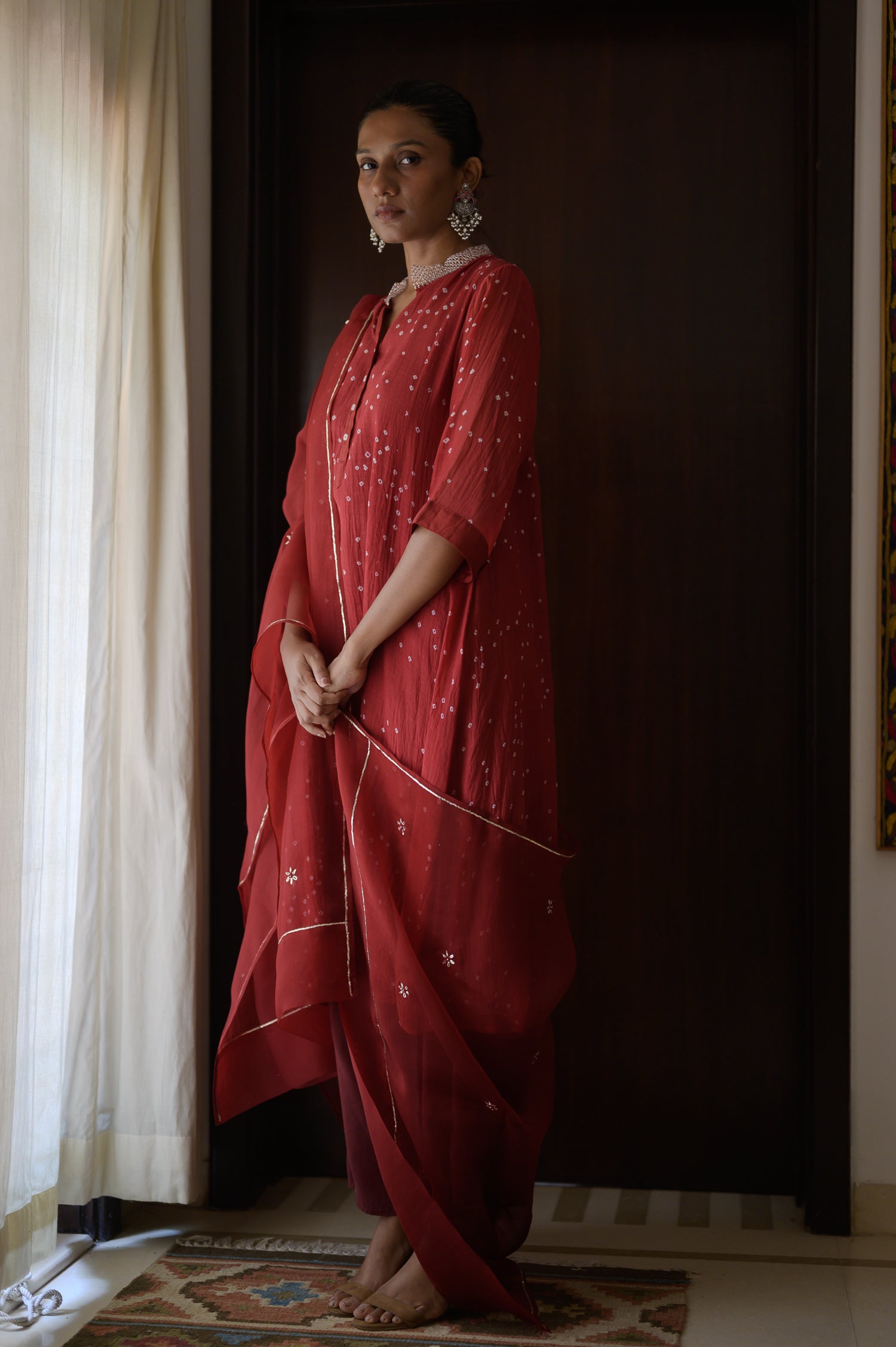 Choker Kurta | Madder