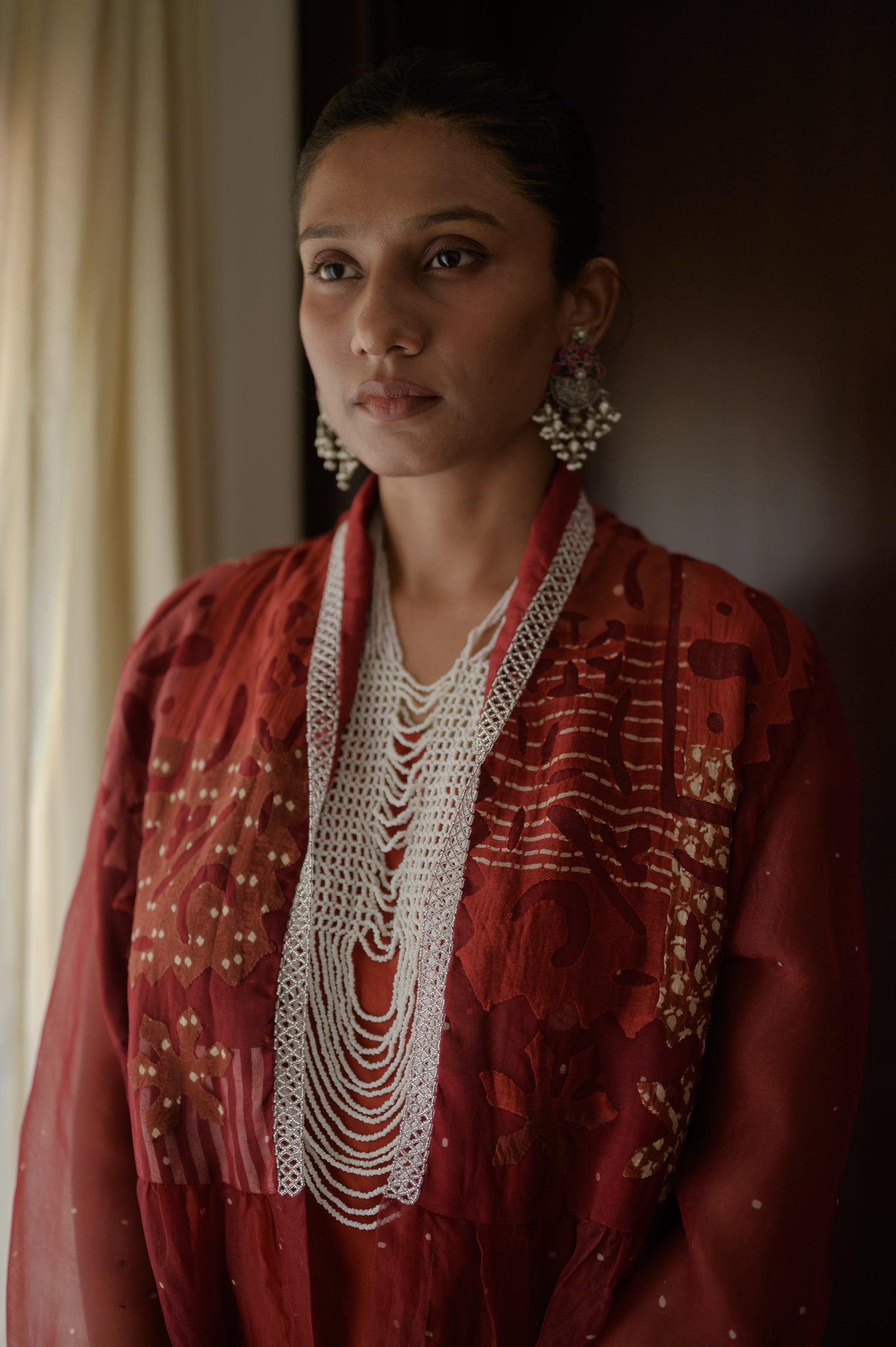 Beaded Sufiyan Jacket | Madder