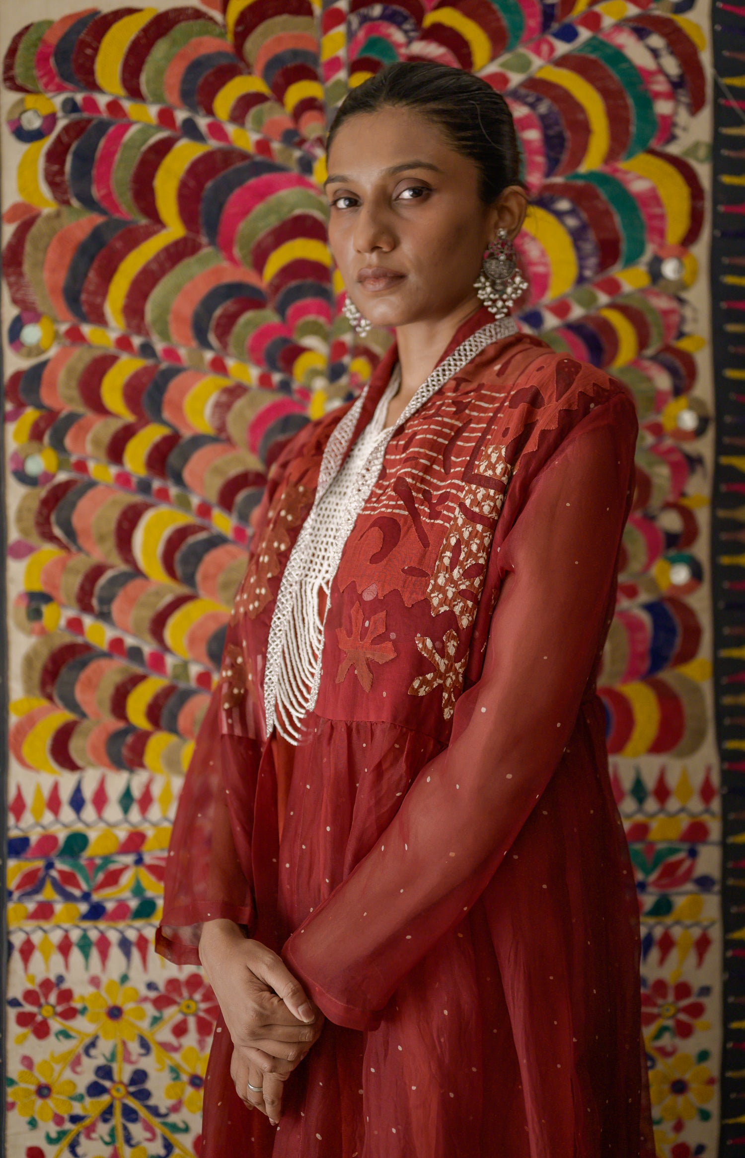 Beaded Sufiyan Jacket | Madder