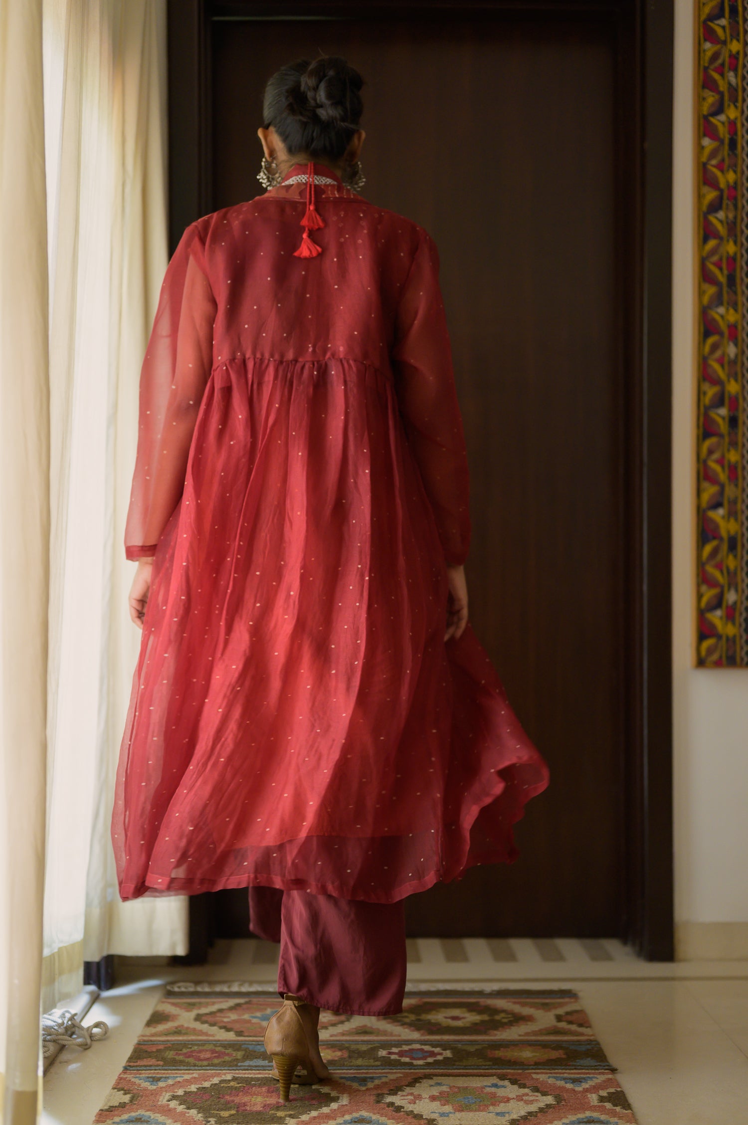 Beaded Sufiyan Jacket | Madder