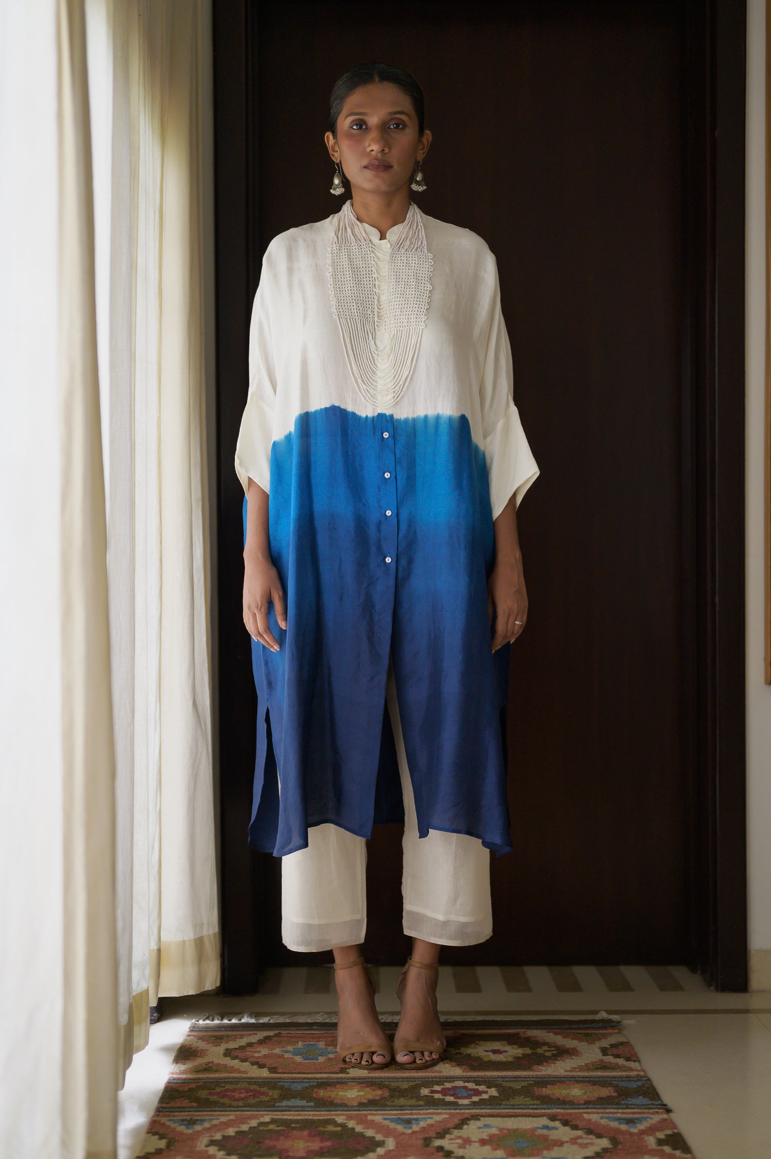 Bento Kaftan | Ombre | Indigo