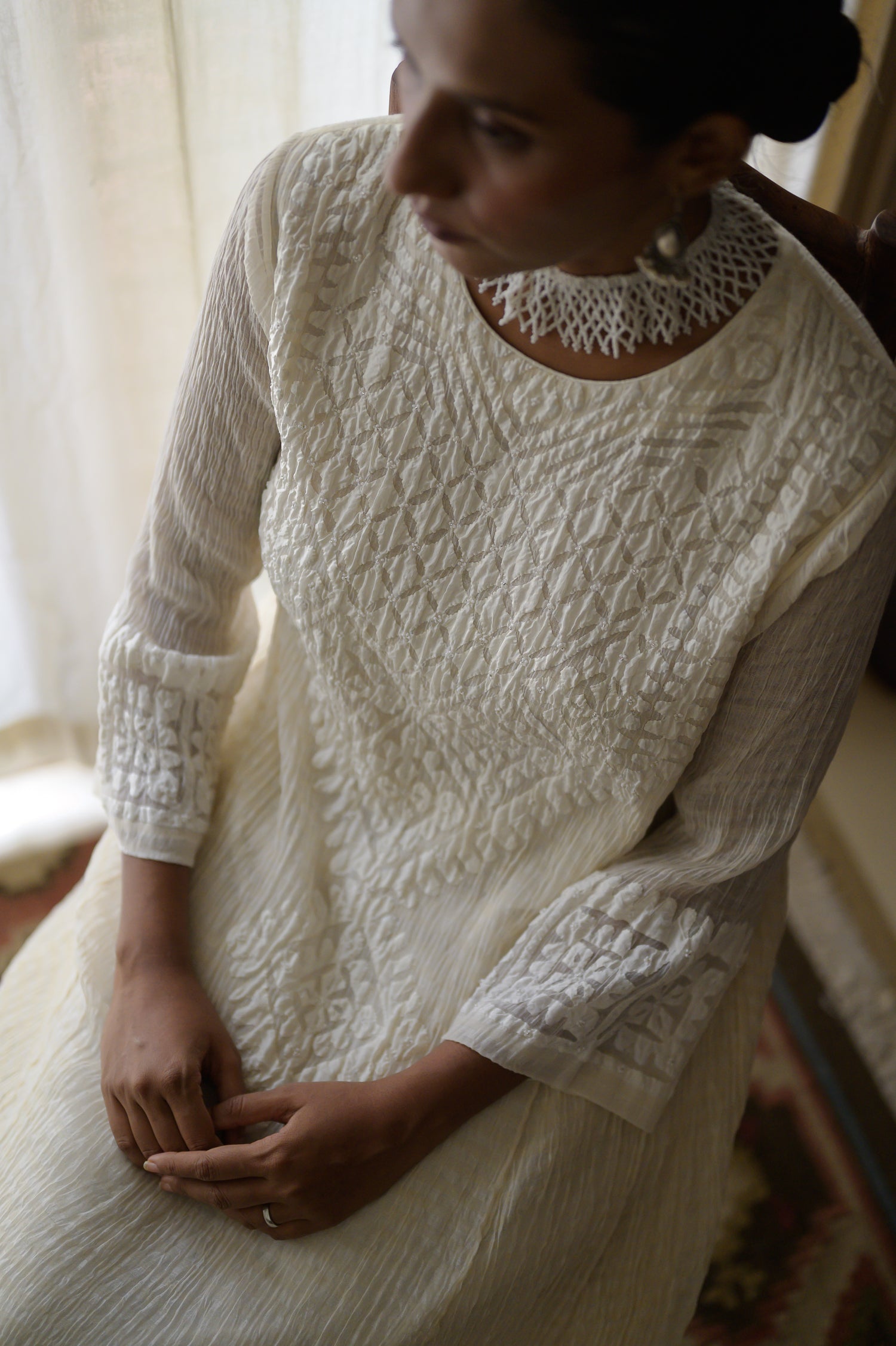 Appliqué Abho | Natural White