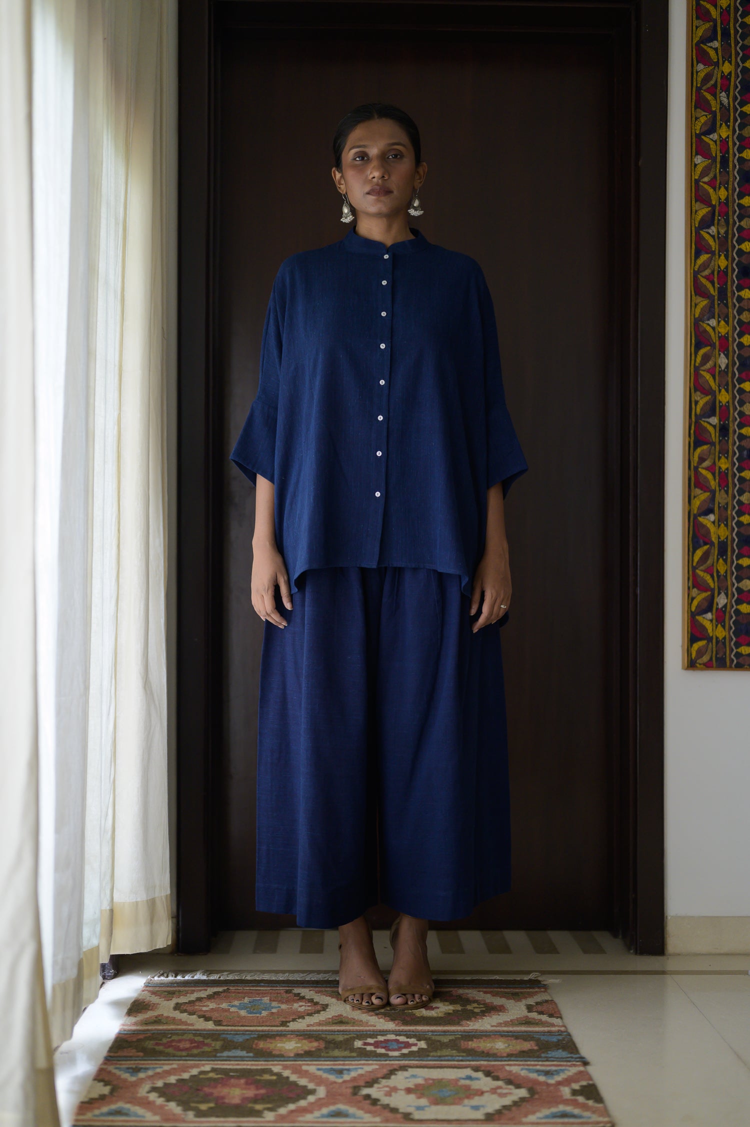 Bento Shirt | Indigo Blue