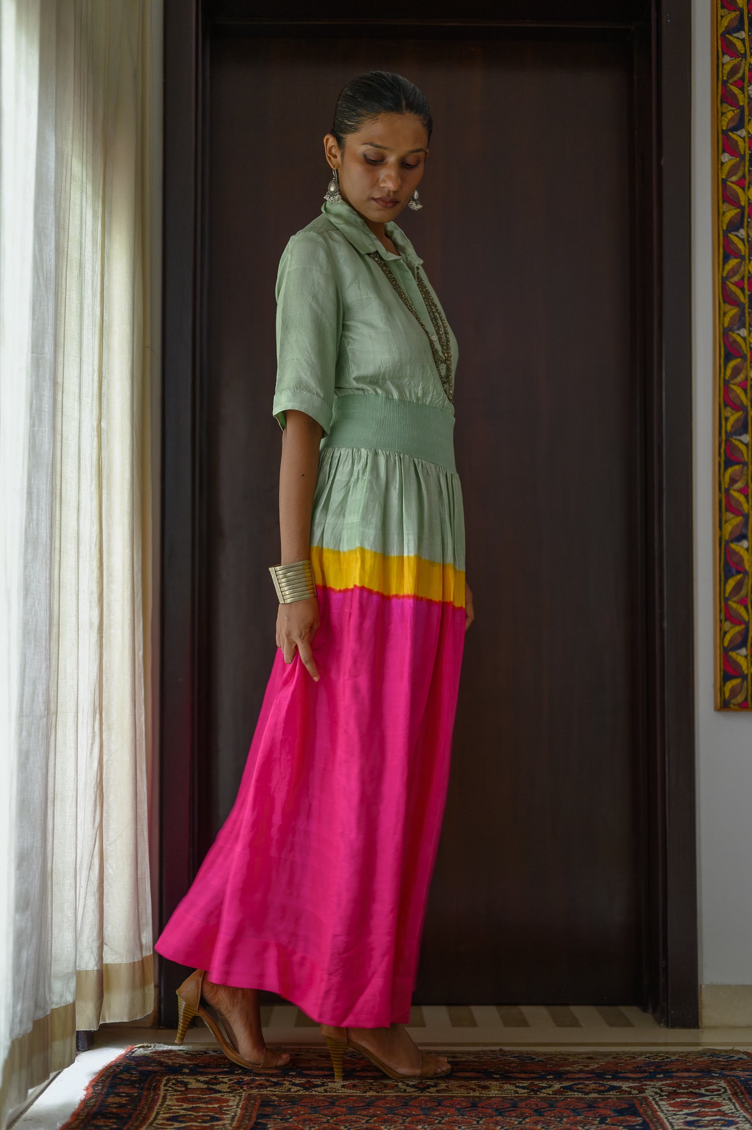 Long Dress | Tea Green