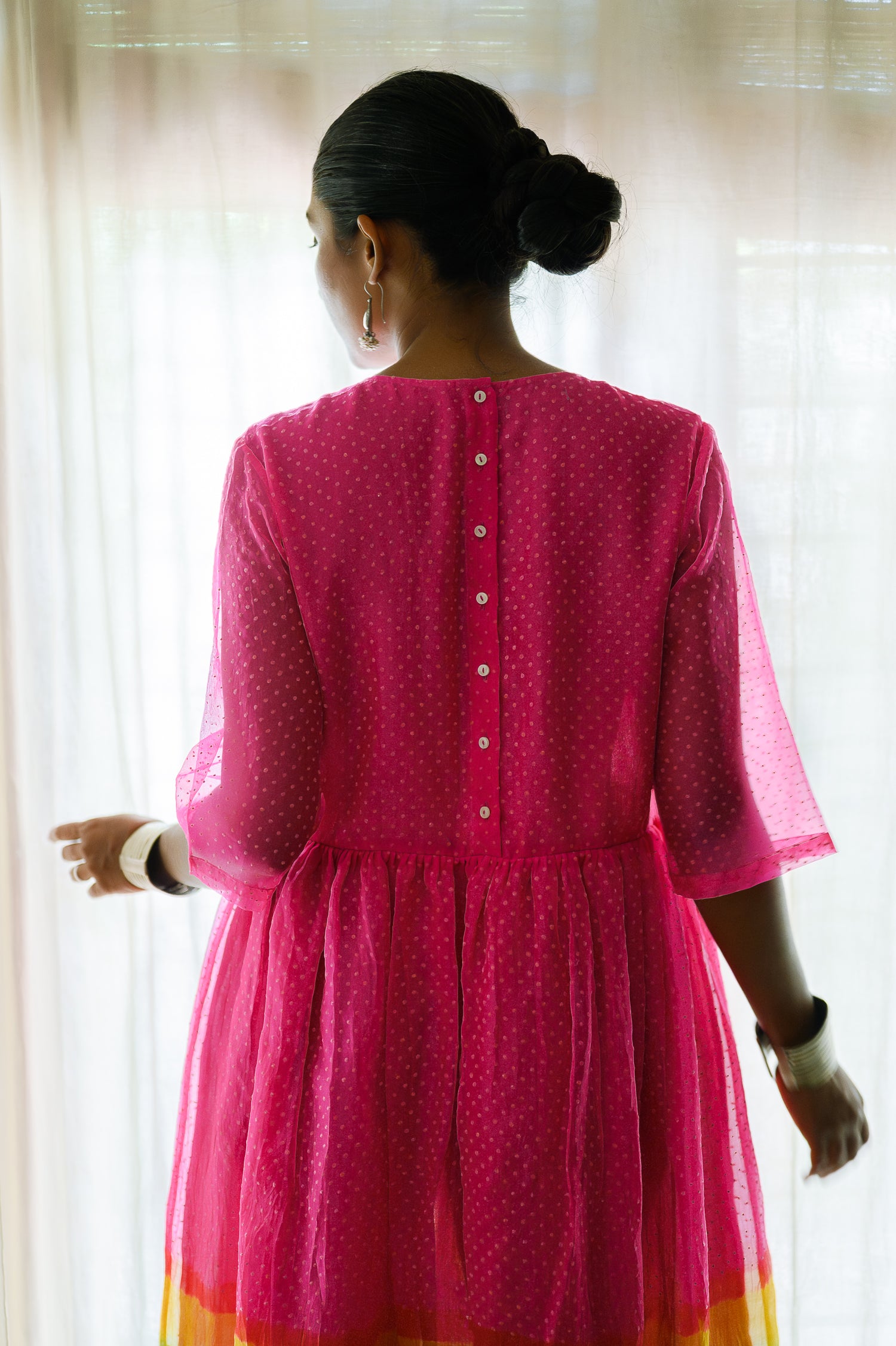 Long Day Dress | Hot Pink