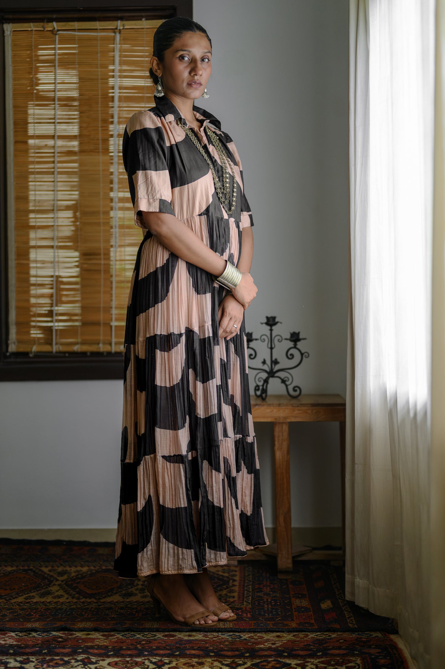 Long Shirred Dress | Hornbill