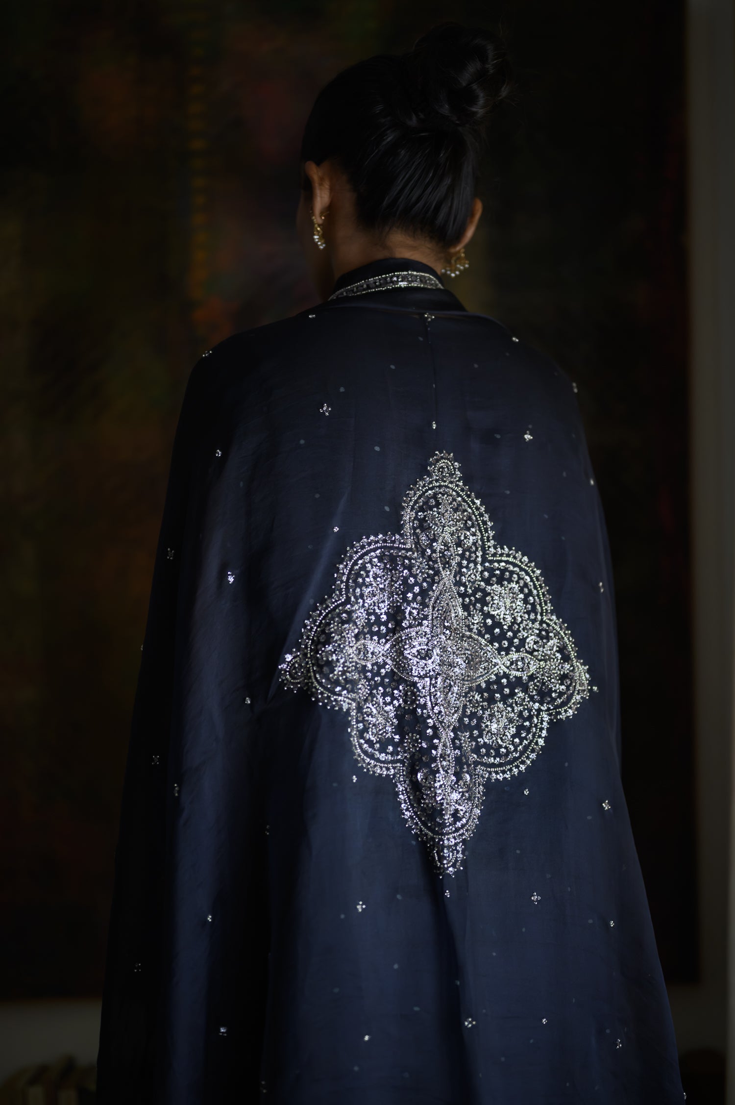 Amreen Abho Set | Midnight Blue