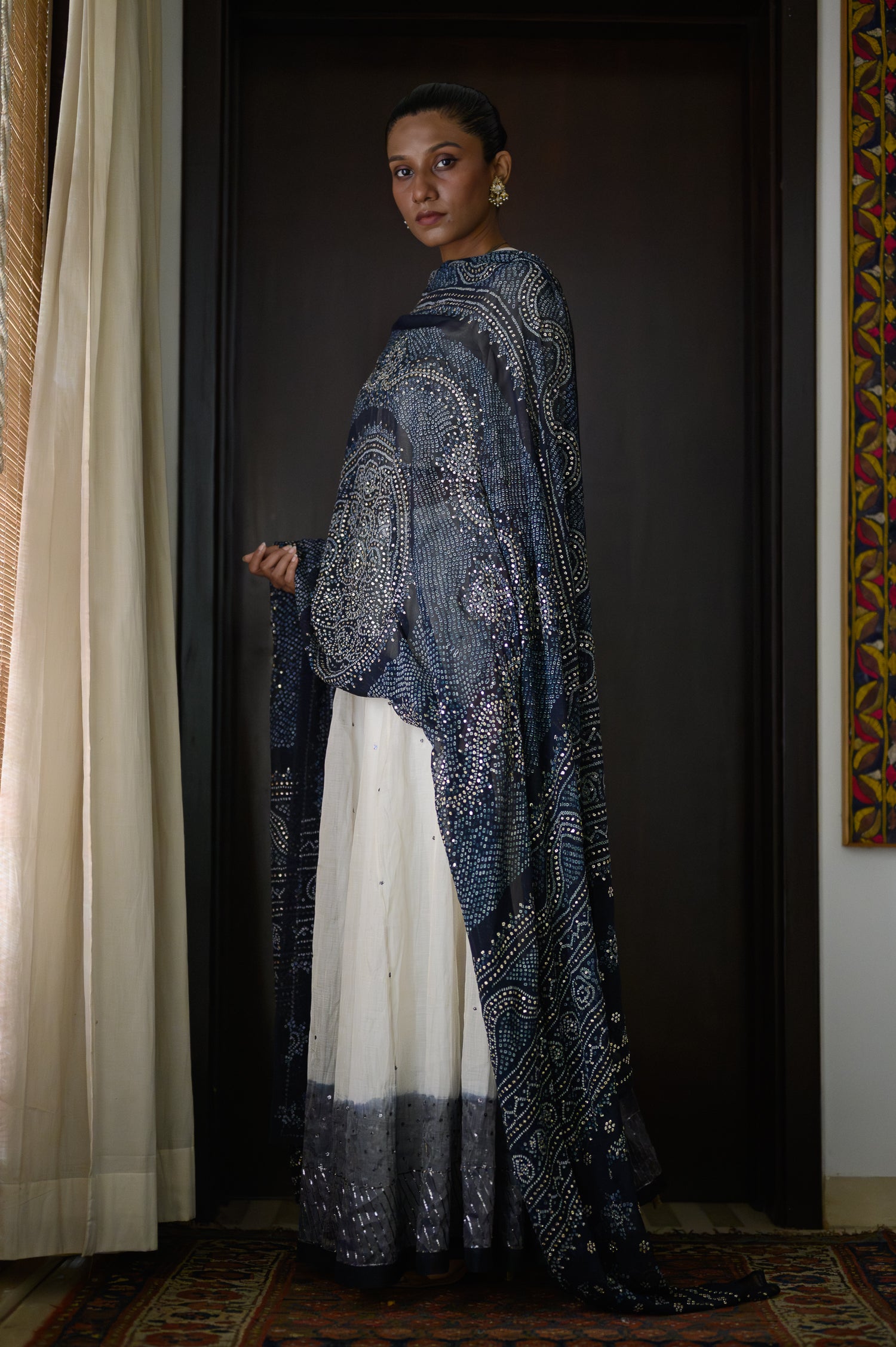 Panetar Lehenga Set | Midnight