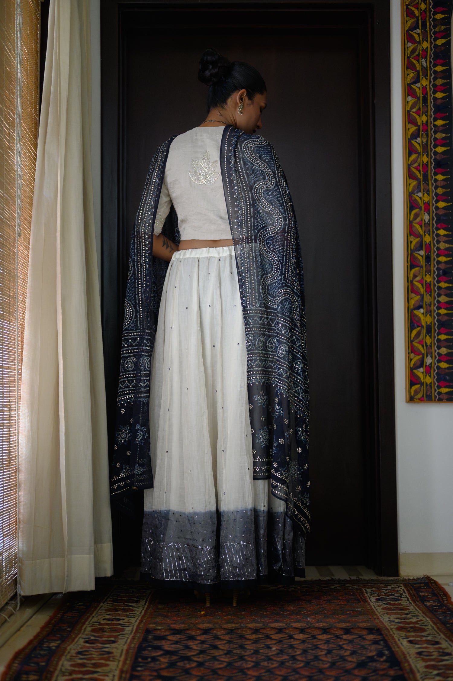 Panetar Lehenga Set | Midnight