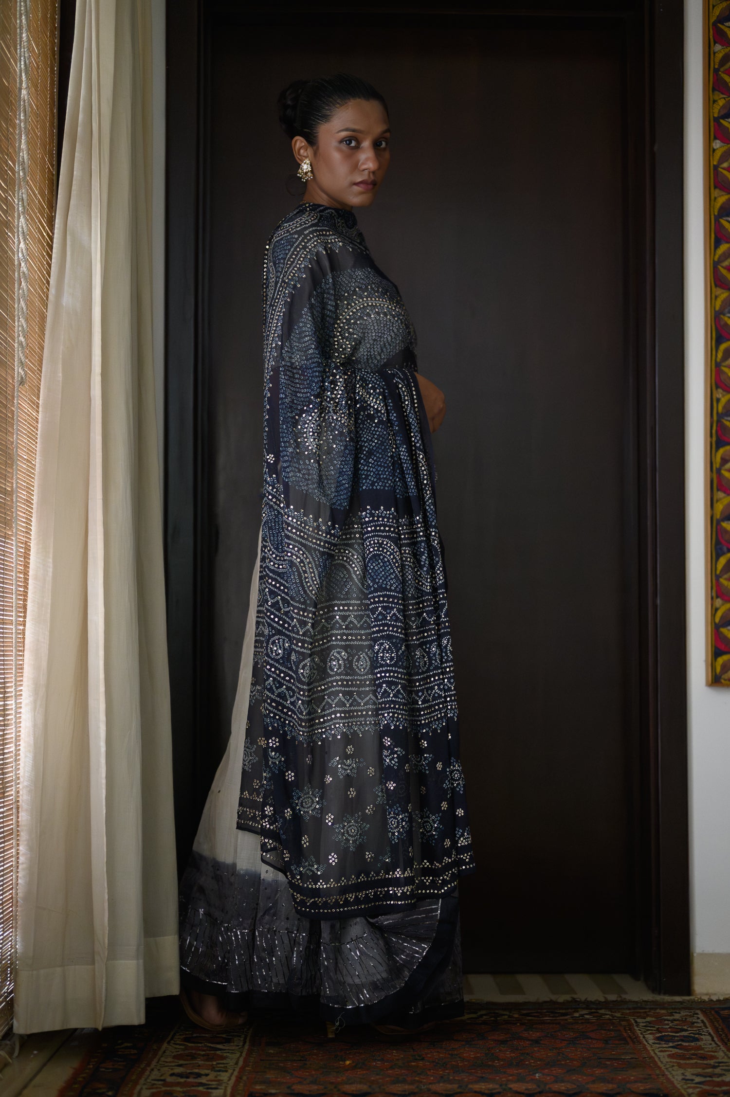 Panetar Lehenga Set | Midnight