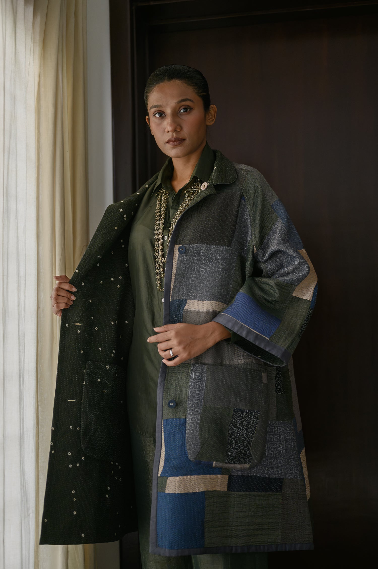 Kabira Jacket | Moss