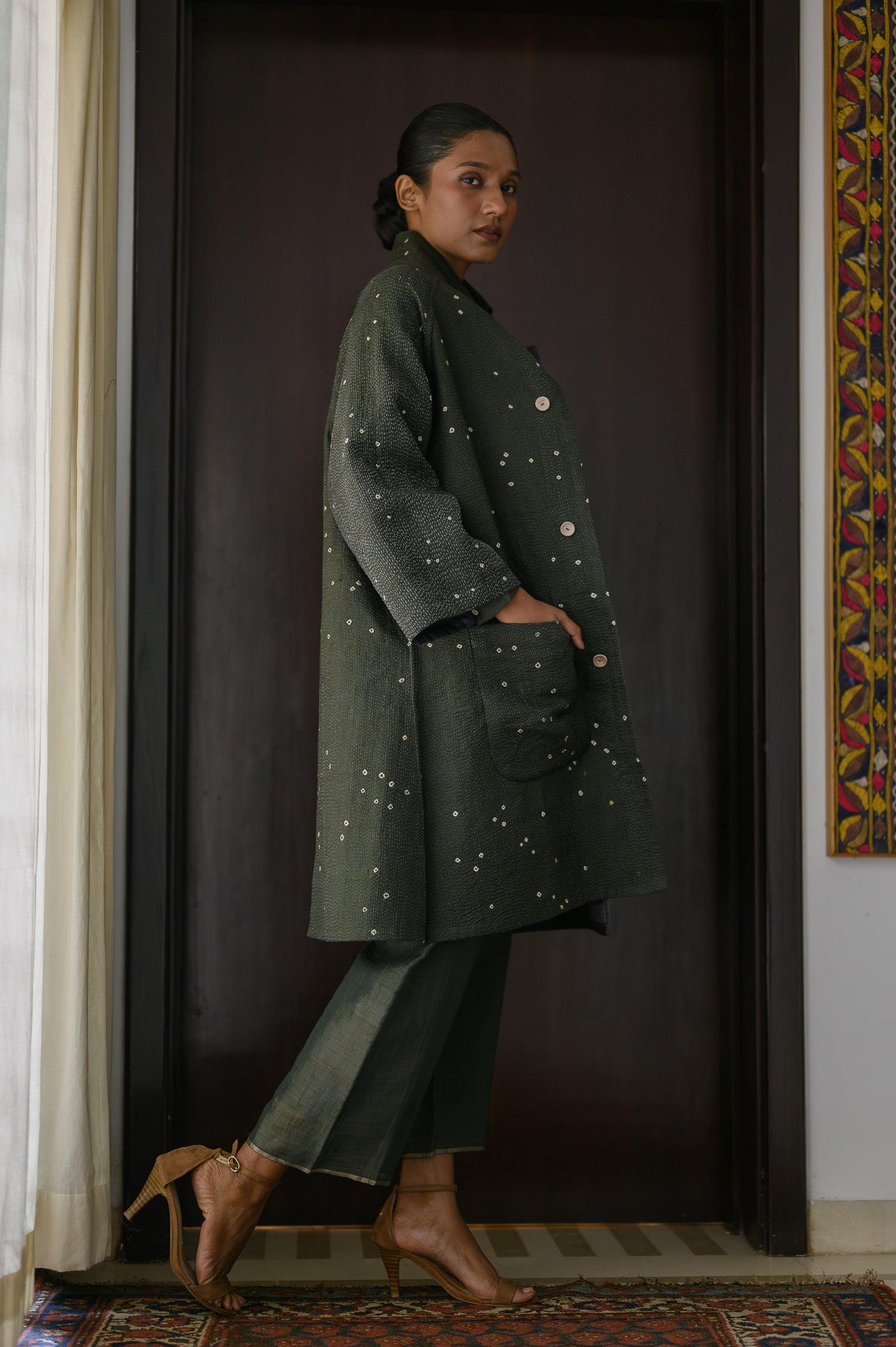 Kabira Jacket | Moss
