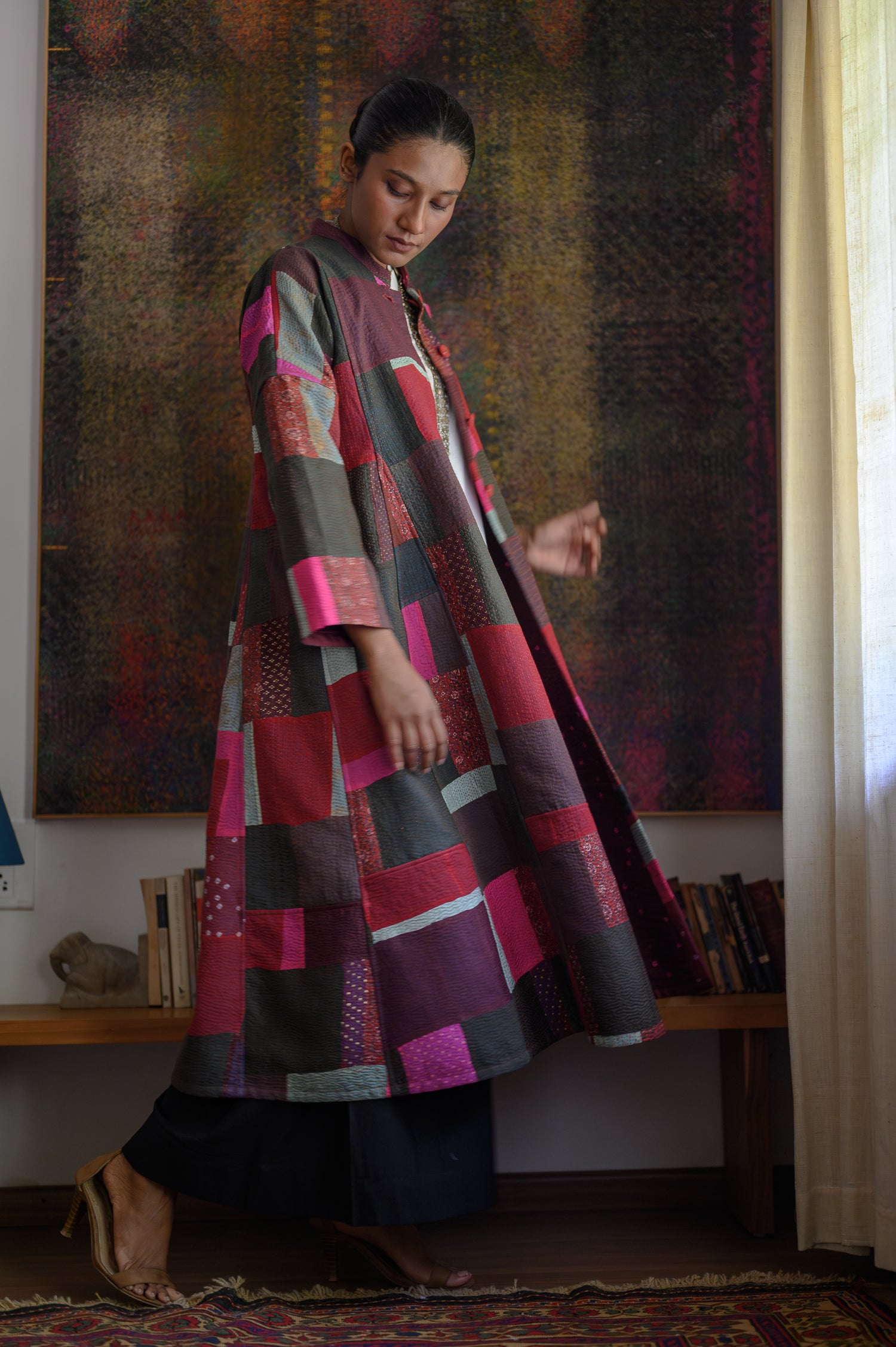 Ottoman Jacket | Maroon