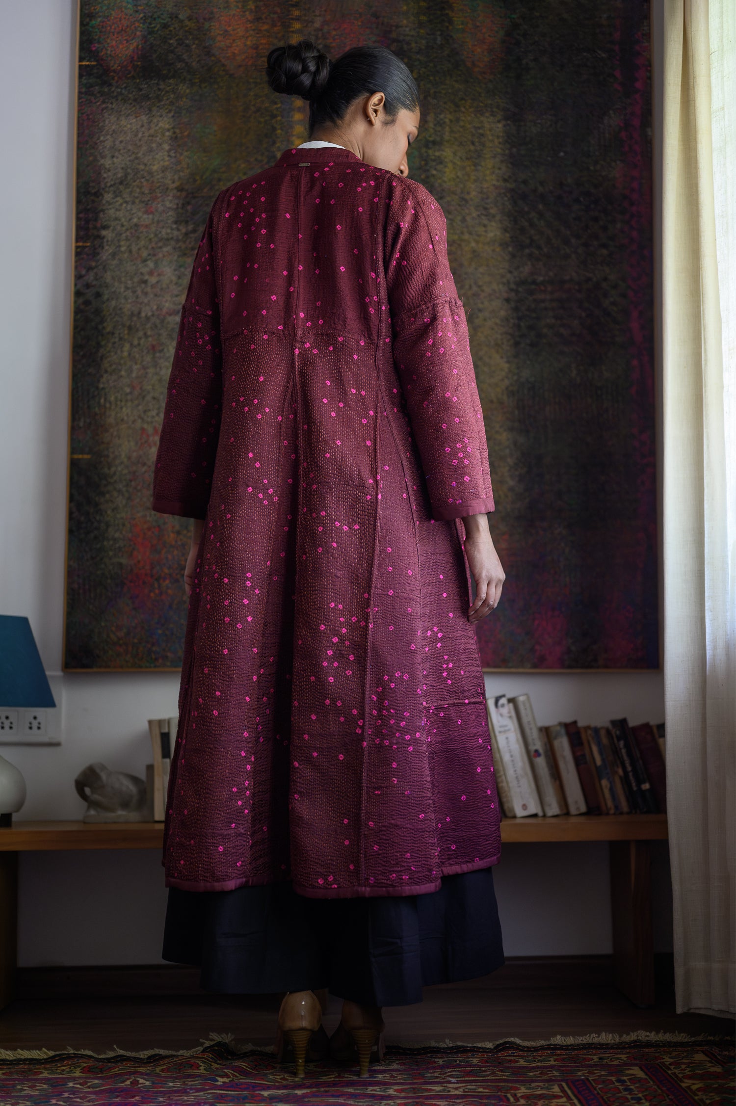 Ottoman Jacket | Maroon