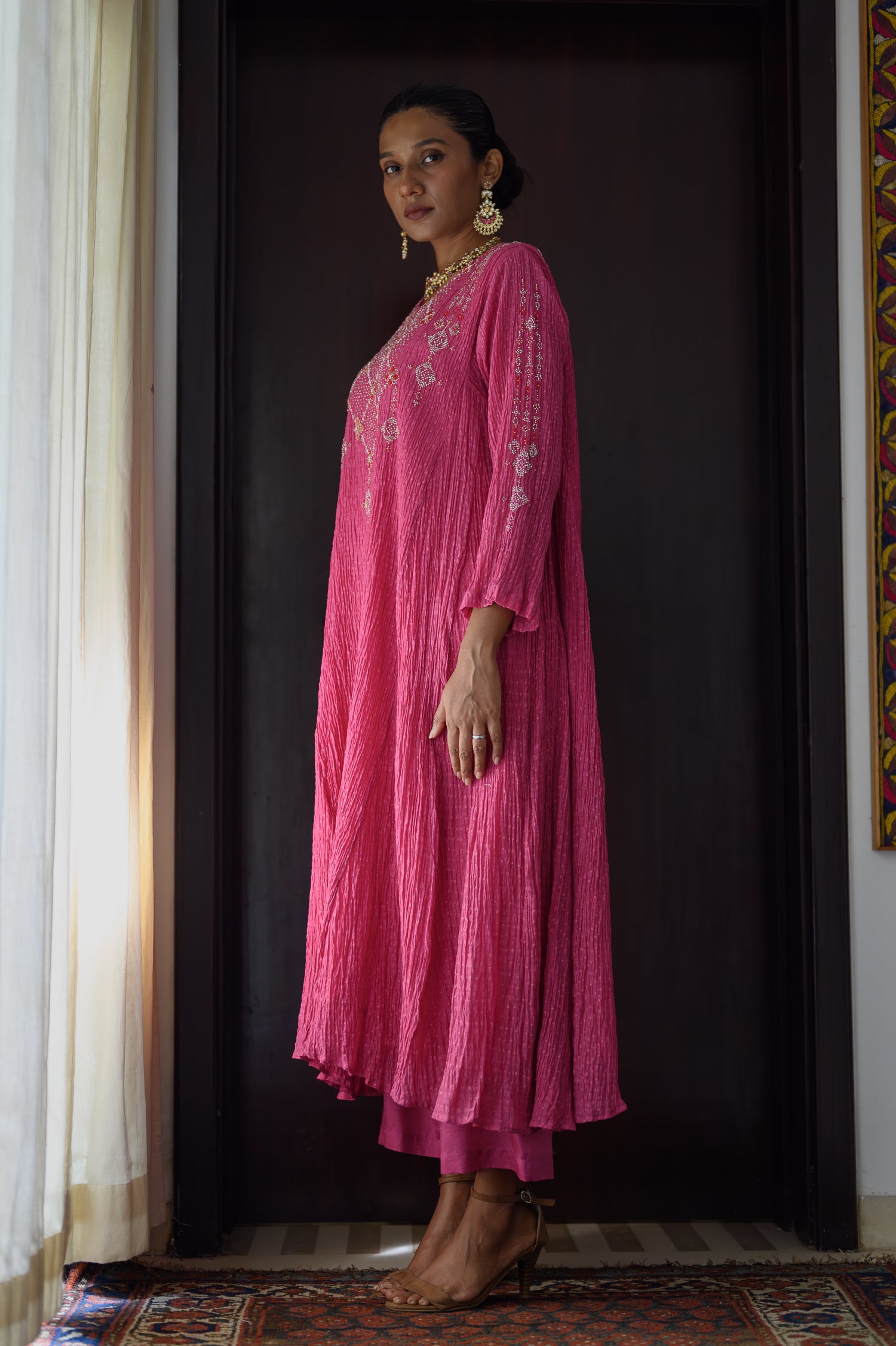 Chaarphooli Abho | Magenta Pink