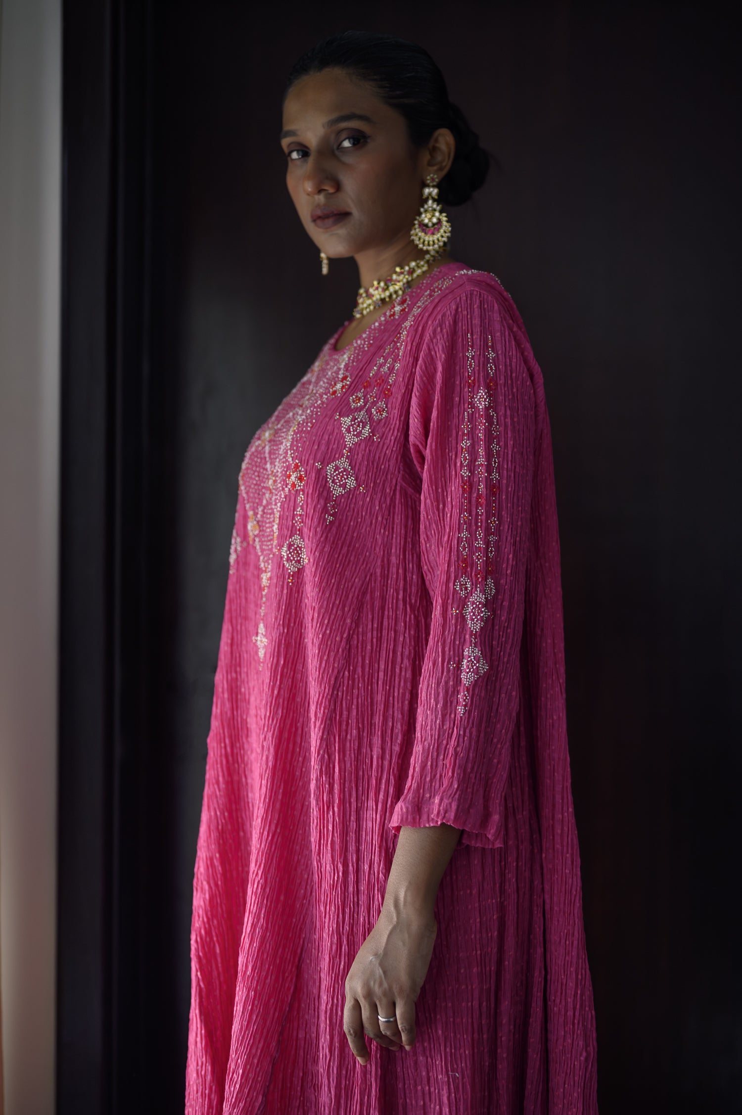 Chaarphooli Abho | Magenta Pink