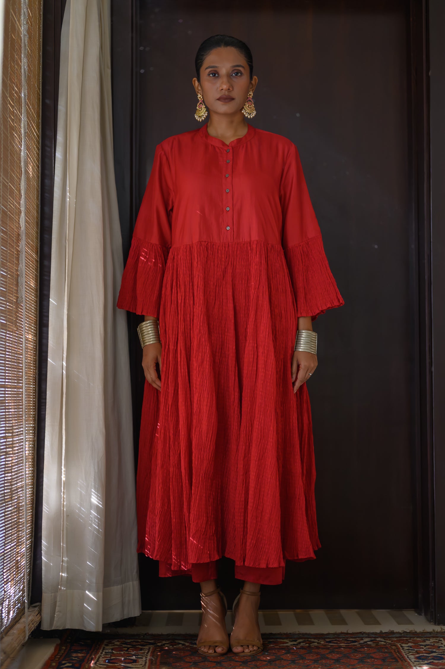 Layla Kurta | Red