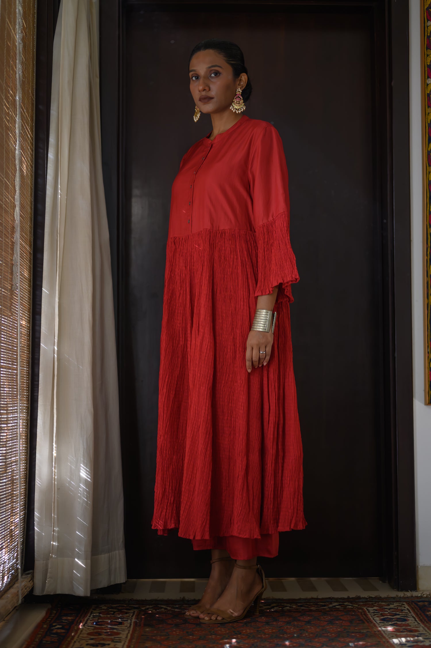 Layla Kurta | Red