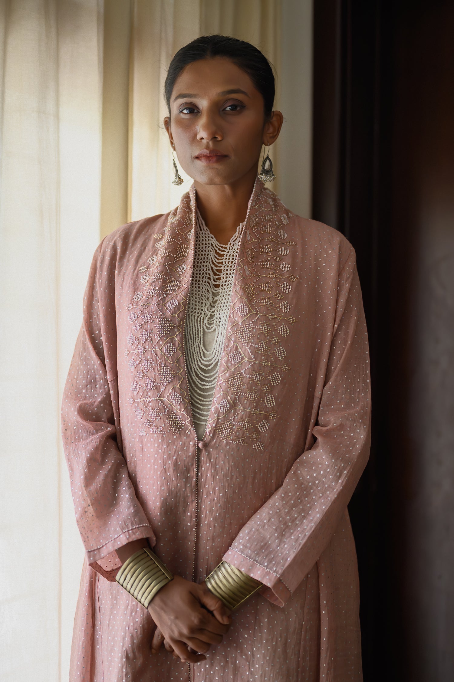 Afsara Jacket | Onion Pink