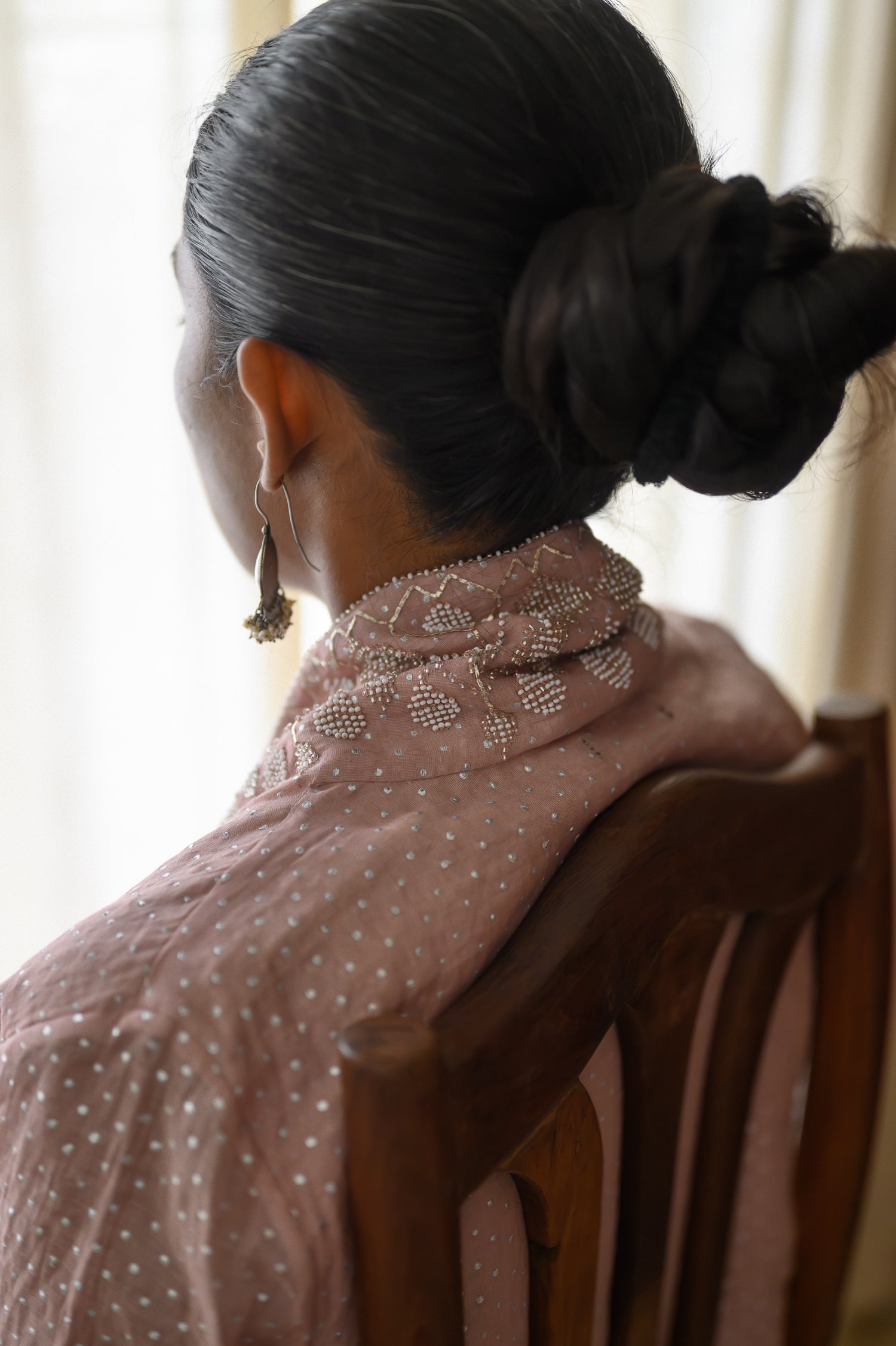 Afsara Jacket | Onion Pink