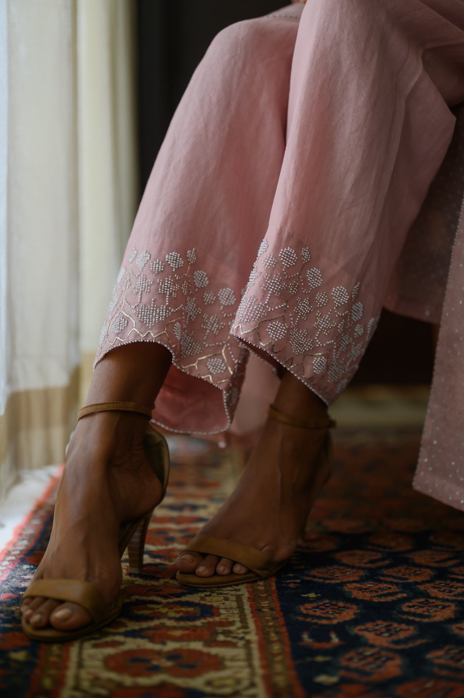 Afsara Jacket | Onion Pink