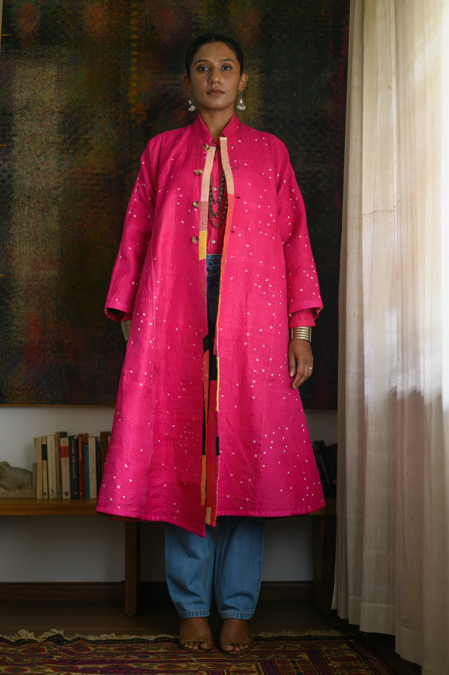 Ottoman Jacket | Hot Pink