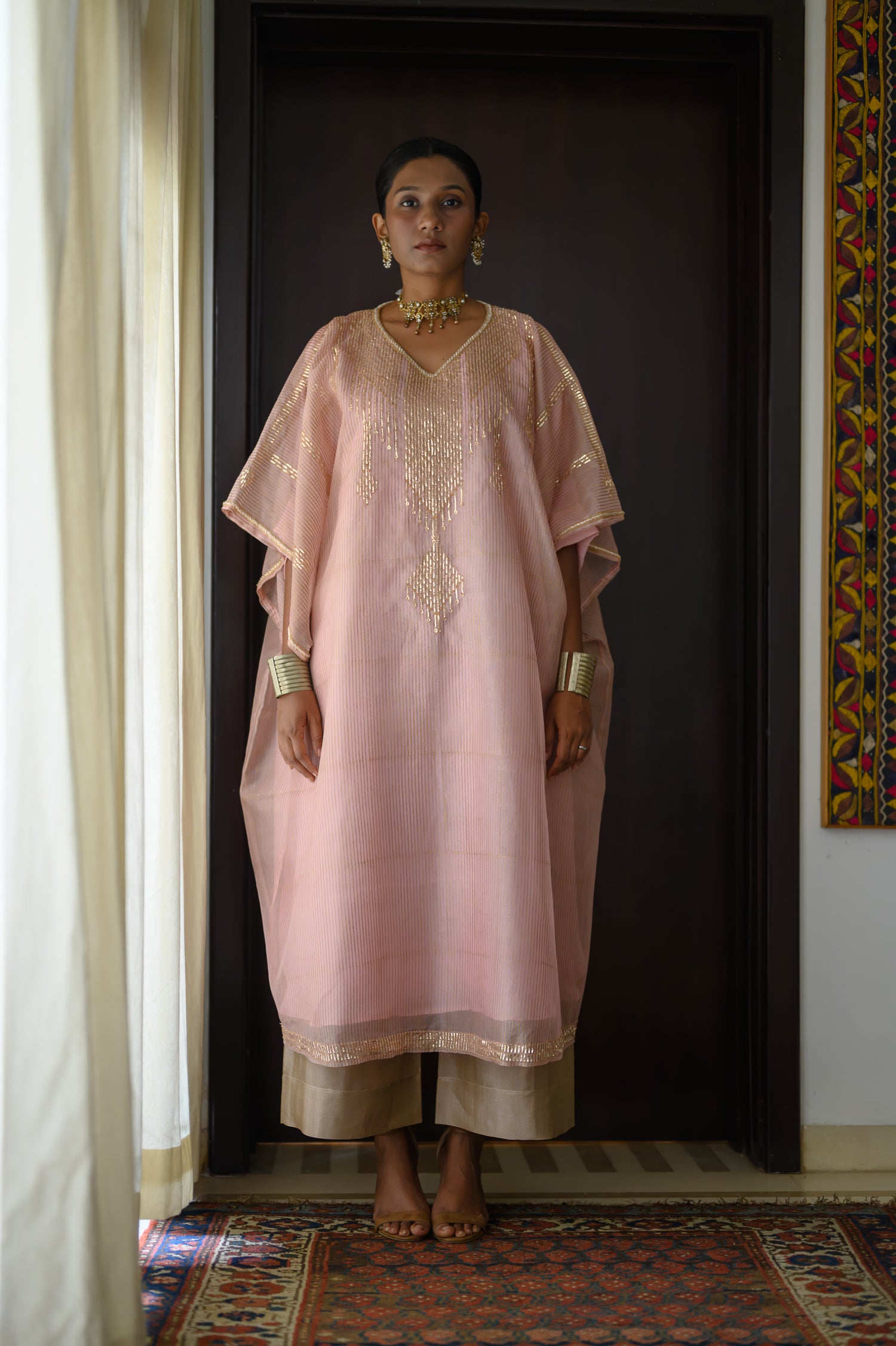 Deco Kaftan | Onion Pink