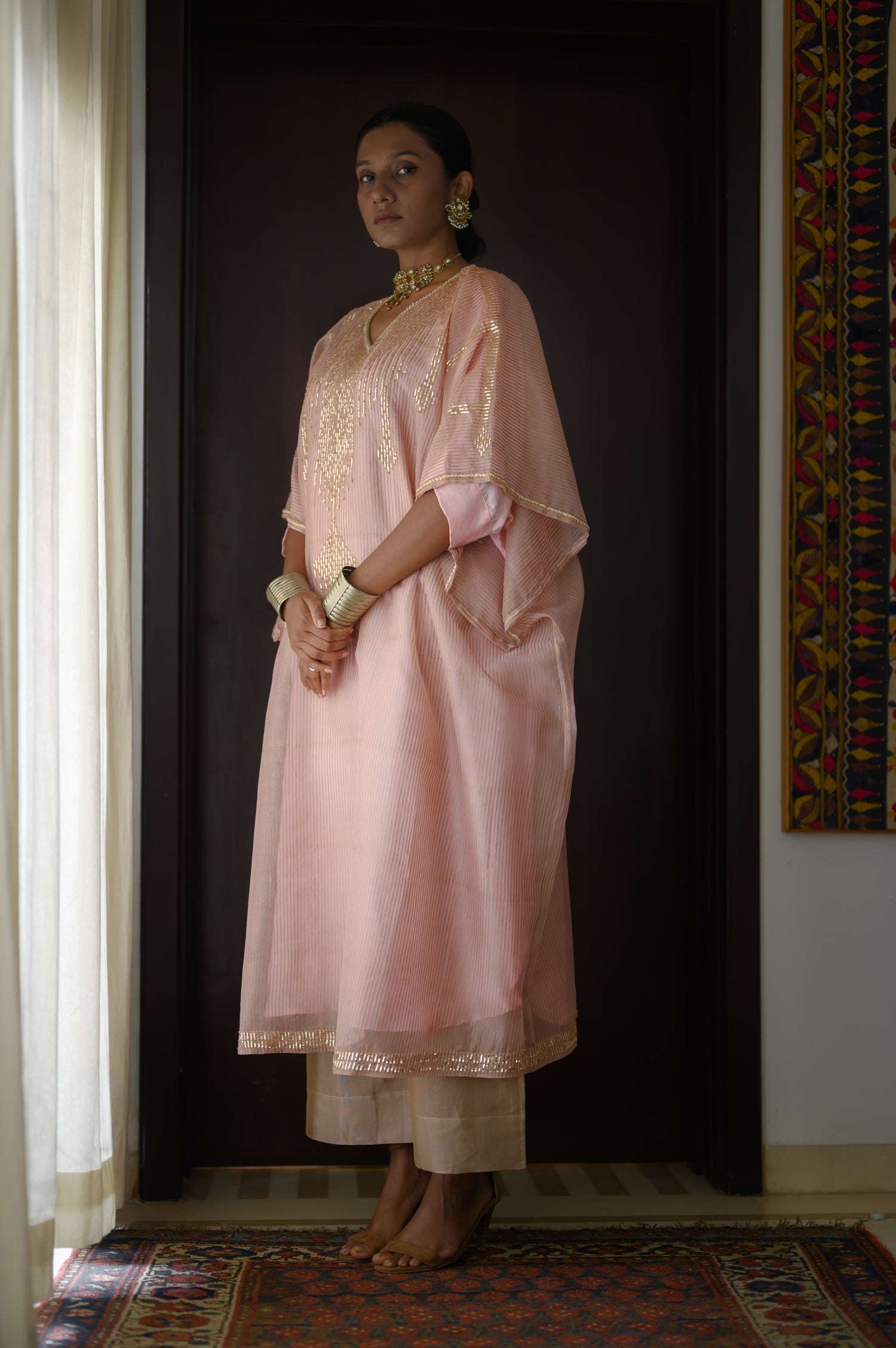 Deco Kaftan | Onion Pink