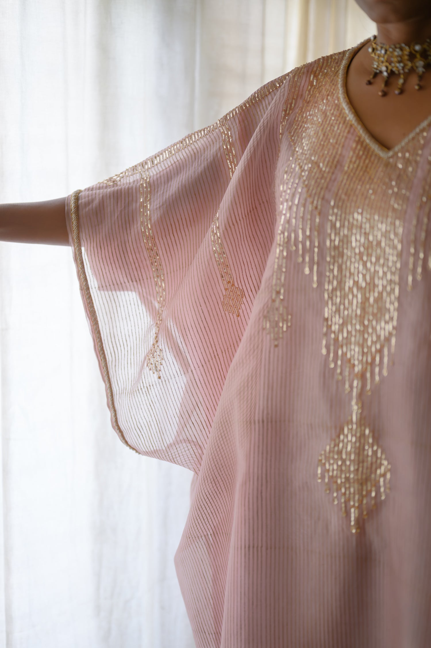 Deco Kaftan | Onion Pink