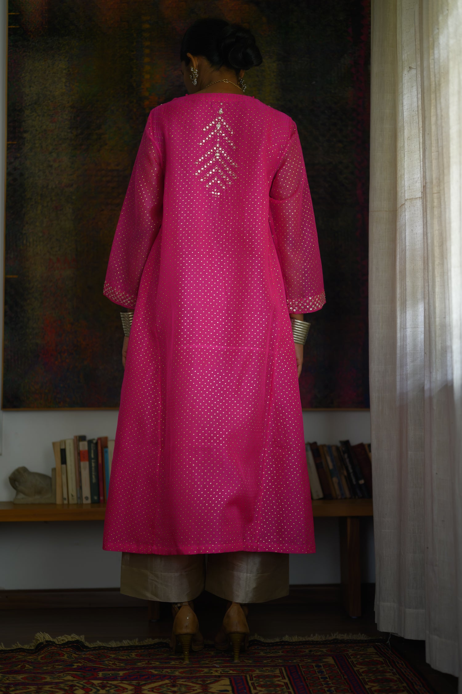 Nadiya Kurta | Hot Pink