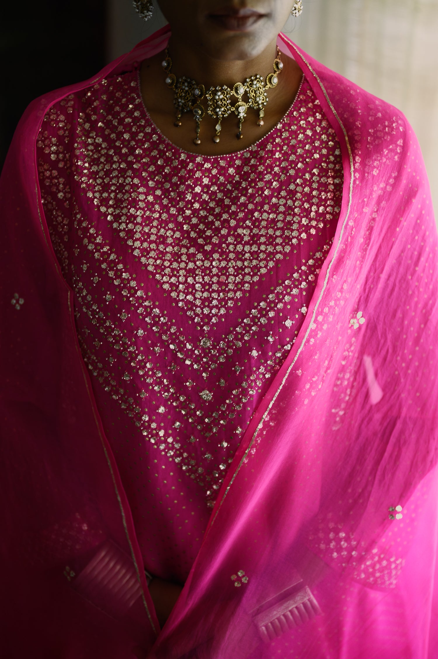 Nadiya Kurta | Hot Pink