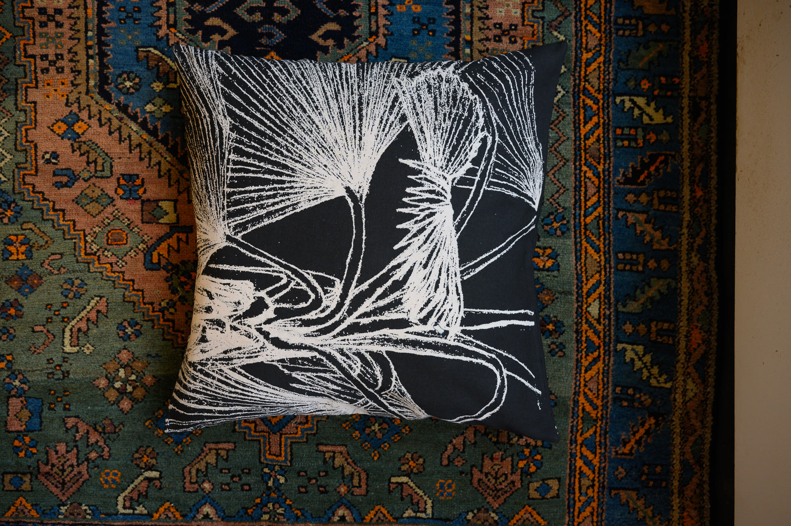 Fan Palm Print | Cushion Cover